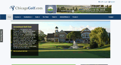 Desktop Screenshot of chicagogolf.com